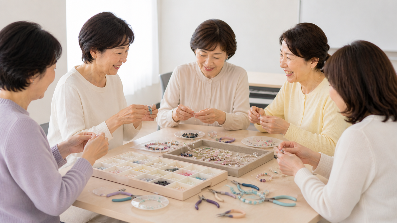 手芸・アクセサリーづくりのイメージ
